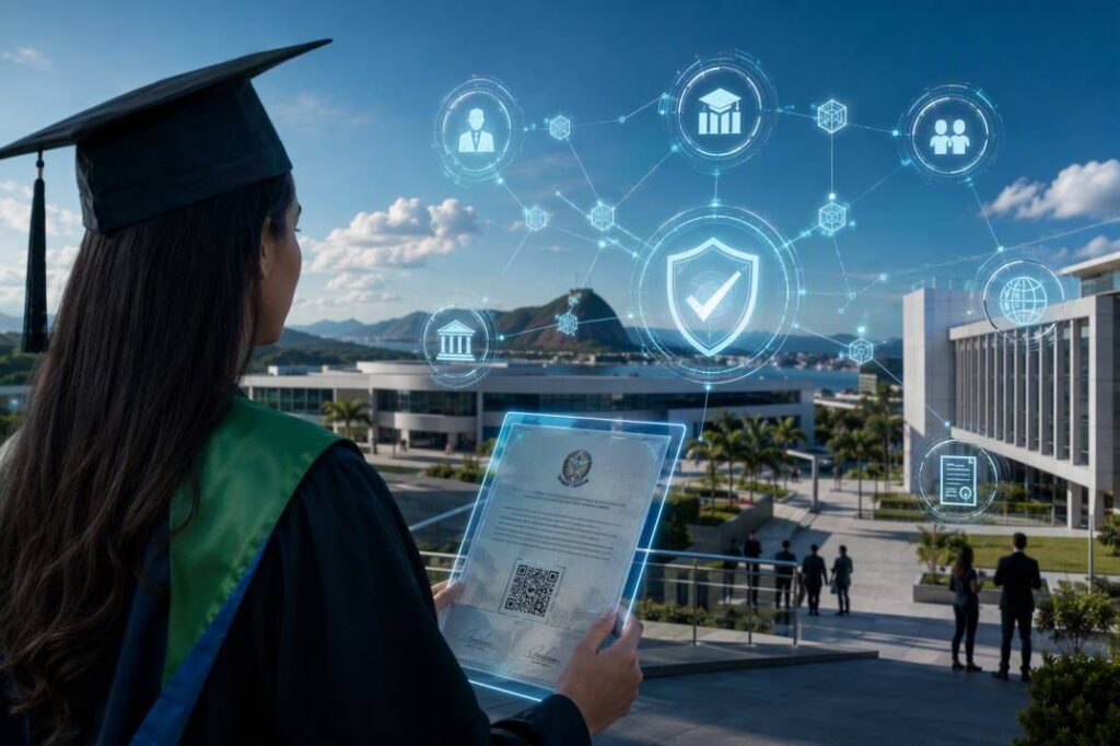 Blockchain-Based Document Verification for Universities in Brazil: Benefits and Challenges